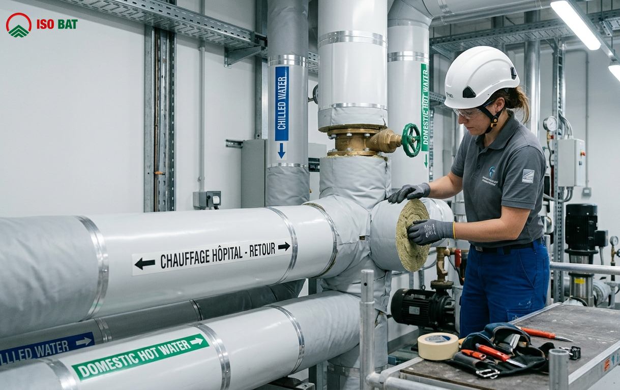 Isolation de réseaux hydrauliques dans le secteur de la santé